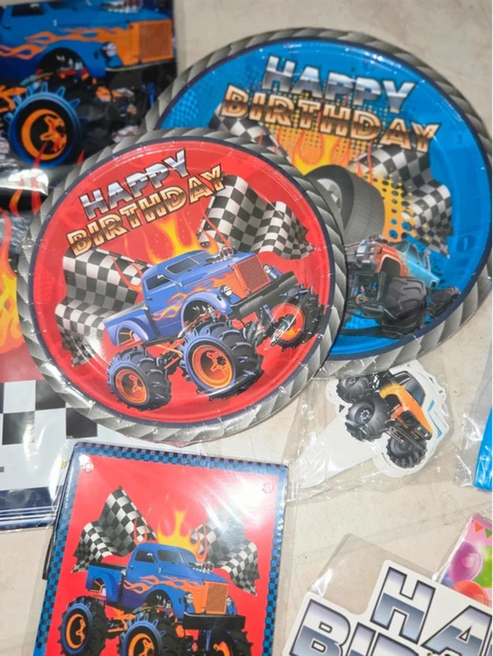 Monster trucks party pack